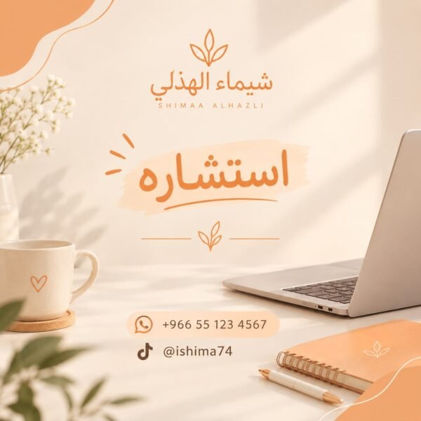 جلسة إستشارية مع مدربة شيماء السلطان
